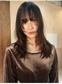 ハイレイヤー/ミディアム・ロングレイヤー/顔周りレイヤー