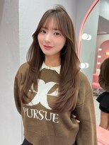 ボタン シブヤ(VOTAN SHIBUYA)&nbsp;韓国ヘア/レイヤーカット/大人上品/前髪あり/顔まわりカット