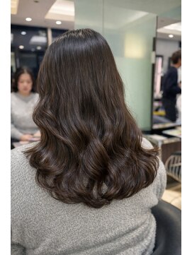 アピッシュ ギンザ(apish ginza) コテ巻きパーマ/デジタルパーマロング/ロングパーマ/パーマ