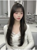薄めぱっつん　小顔　顔まわり『桔川 恒』
