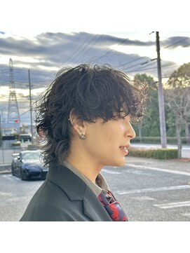 ルーム 刈谷店(room) シャドウパーマ×ウルフ