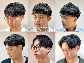 ジェントル(GENTLE)の写真/トレンドパーマで差がつく◎ラフもビジネスもキマる再現性の高いメンズスタイルが人気！