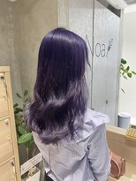 テーラヘアー 石岡店(TELA HAIR)&nbsp;ラベンダーカラー・オルチャンヘア・レイヤーカット