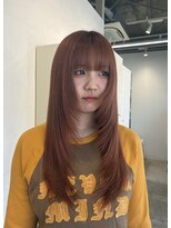 フィット ヒュー 千葉(fit hue)&nbsp;ミルクティーブロンド/ダークブルー/デジタルパーマ/千葉駅