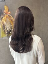 ヌーク(nook.) ダークパープル/ナチュラルショート/夏のヘアアレンジ/佐賀駅