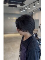 ルアナオオサカ(Luana osaka)&nbsp;ニュアンスパーマ×ダウンパーマ　センターパート