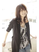 ハピネス クローバー 学園前店(Happiness CLOVER)&nbsp;【CLOVER学園前 稲留真希】ナチュラルフェミニンカール