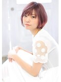 ナチュラルショートボブ