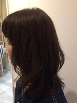 ヘアー カラー キー(HAIR color KEY) 愛されふんわりカール♪ミディ