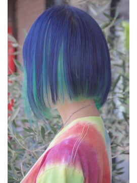 アルベレットオブヘア (arBellet of hair) デザインカラー #Summer #tropical