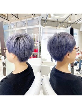 レンジシ オモテサンドウ(RENJISHI omotesando) ホワイトアッシュのベリーショート!<本橋寛道>