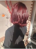 レッドボルドーカラー