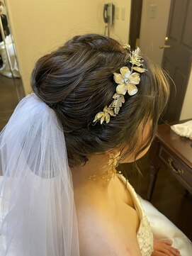 パリスパート2 花嫁 ルーズめシニヨン