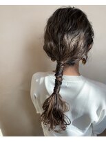 シャンプーボーイ セントラル 博多(SHAMPOO BOY central)&nbsp;編みおろし☆ヘアアレンジ