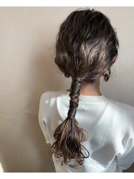シャンプーボーイ セントラル 博多(SHAMPOO BOY central) 編みおろし☆ヘアアレンジ