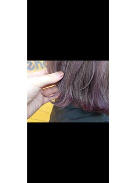 フレンズ 山鼻店(friend's) ピンクハイライトグラデーション