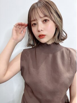 ディレクト 新宿(Direct) インナーカラー×ショルダーボブ☆