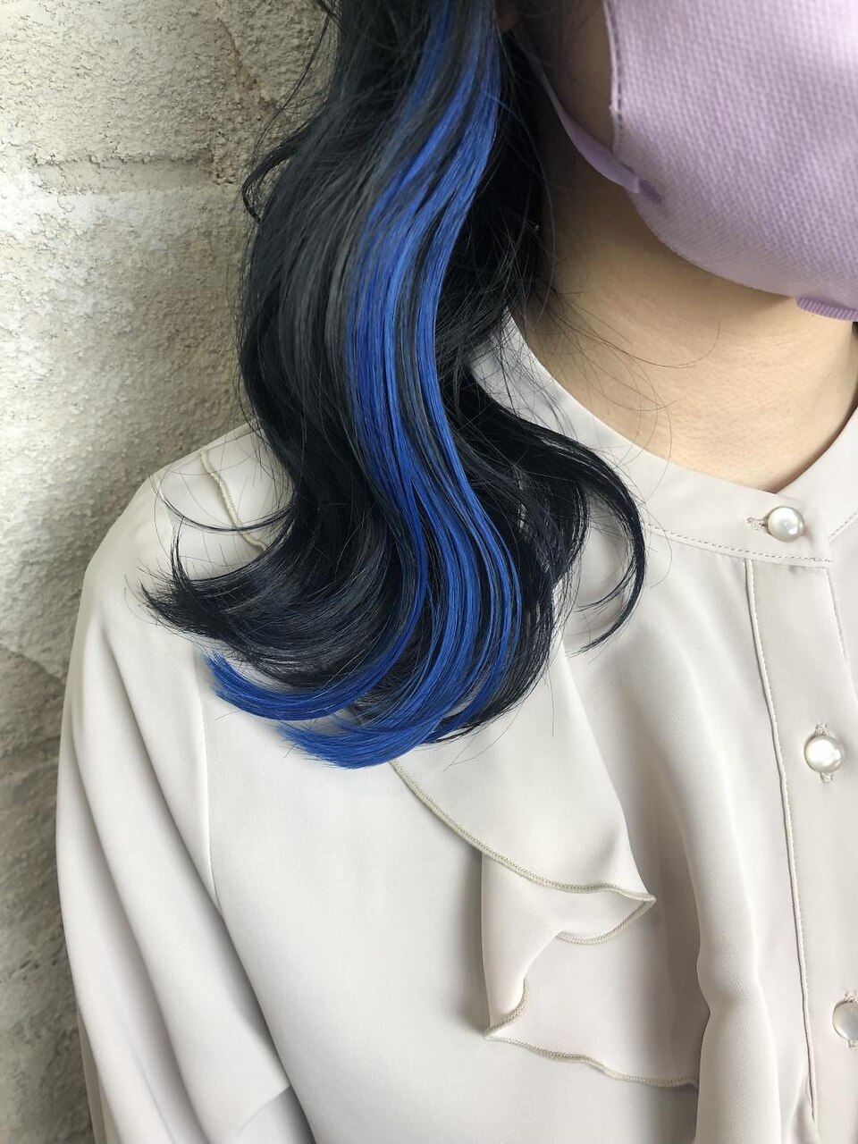 【美品】　山梨学院　インナー　ブルー E5E03283-18AA-424A-8D8D-