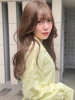 顔まわりカットレイヤースタイル_大人ガーリー