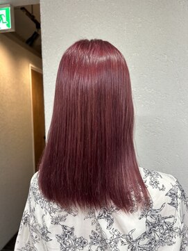 アジールヘア 所沢プロペ通り店(agir hair) ピンクラベンダー所沢ピンクブラウンピンクヘアカラー