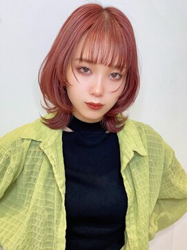 トルネード(TORNADO) フェイスレイヤー ウルフカット くびレイヤー エモージュ t827