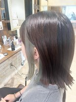 ネオリーブカップ 町田店(Neolive capu)&nbsp;インナーカラー☆オリーブグレージュ☆韓国ボブ
