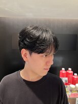 アルム オモテサンドウ(ALLM omotesando) 韓国メンズヘア シースルーカルマヘア カルマパーマ