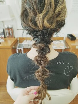 イムス マドモアゼル(imus madomoazel) あみおろしアレンジ