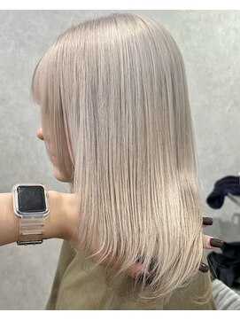 ロウル 渋谷(LOWRL) シルキーベージュ/ケアブリーチカラー