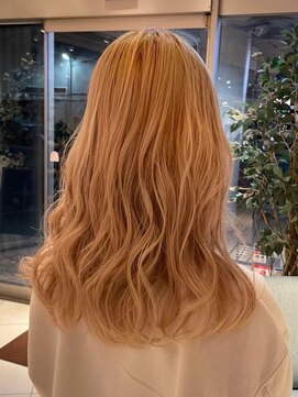 ミスト(mist) 〔mist：Yoshimi〕　ダブルカラー/ケアブリーチ/ブロンド　#55