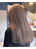 20代30代40代ストレートミルフィーユカラー寒色系透明感美肌