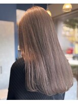 リノショアーズ 元町店(RINOSHORES)&nbsp;20代30代40代ストレートミルフィーユカラー寒色系透明感美肌