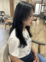 ヘブンリー(heavenly)&nbsp;グレーブラック/ブルーブラック/黒染めカラー/ダブルカラー