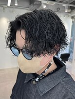 レタッチ バイ フィフス 天神大名(RETOUCH by fifth)&nbsp;波巻きスパイラルパーマツイストパーママッシュメンズパーマ束感