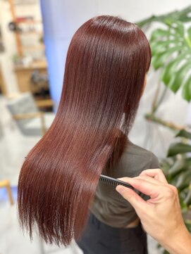 シュアショット(SURE SHOT) チェリーレッド　　髪質改善/カラー