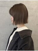 首元がすっきり小顔タッセル/タンバルモリ/切りっぱなしボブ