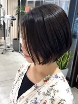 ステアケース 武蔵小杉店(stair:case)&nbsp;大人耳かけショートボブ/白髪ぼかし/ハンサム/武蔵小杉/自由が丘