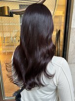 ラグーン 原宿 表参道(LAGOON)&nbsp;【LAGOON】この冬1番人気！ブリーチなし艶髪ワインレッド