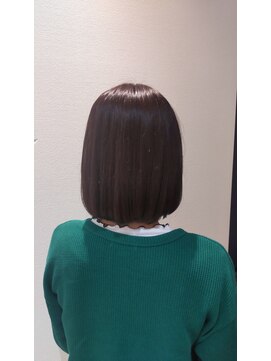 フィゼル あべのルシアス店(Aujua fizelle) 艶感ボブ