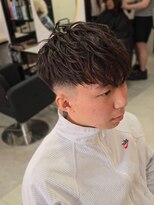 ラピス 名古屋駅前店(Lapis)&nbsp;フリンジカット/海外短髪/フェード/短髪スタイル