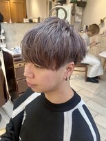 キャンバス バイ ネオリーブ 横浜西口(Canvas by neo.)&nbsp;ハイトーン　ブリーチ　ラベンダーグレージュ　横浜