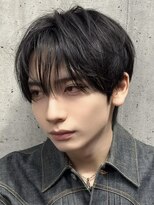 韓国マッシュセンターパートニュアンスパーマダウンパーマカルマ