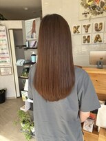 キュウヘアー(KYUU HAIR)&nbsp;ツヤ感と品のある大人レイヤースタイル