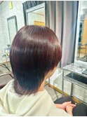 【透明感カラー】レッド 栃木 宇都宮 鹿沼 日光 小山