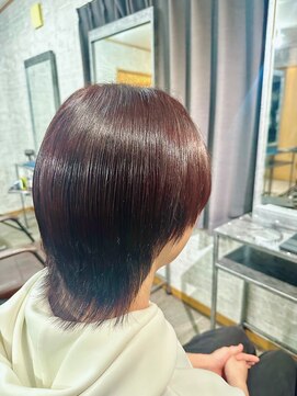 ダブ(DAB) 【透明感カラー】レッド 栃木 宇都宮 鹿沼 日光 小山