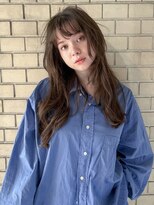 フェイスレイヤー/アッシュベージュ/ハイライト/似合わせカット