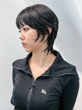 アルバム 池袋(ALBUM) 顔周りレイヤーショートウルフレイヤー_ba554481