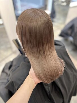 ペレ アネックス 大阪梅田茶屋町店(PELE ANNEX) くびれヘア/アプリコットオレンジ/夏のヘアアレンジ/梅田