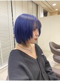 ネイビー×ブラック