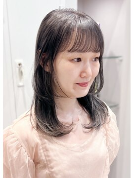 シュク 高円寺(SYUK) 大人姫カット/レイヤー/髪質改善/ケア【SYUK高円寺】kanna